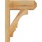 Ekena Millwork Balboa Craftsman Rough Sawn Outlooker, Western Red Cedar, 6"W x 14"D x 18"H OUT06X14X18BOA04RWR - alternate 4
